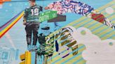 Did an artist need permission to depict an iconic Eagles celebration photo in this South Philly mural? It’s complicated.