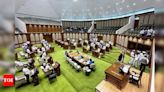 Question hour washed out on Day 1 as oppn, BJP trade charges over ST quota | Goa News - Times of India