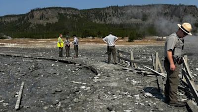 Surprise Yellowstone geyser eruption highlights little known hazard at popular park