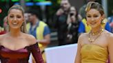 Blake Lively and Gigi Hadid Shut Down the Deadpool Red Carpet in Matching BFF Outfits - E! Online