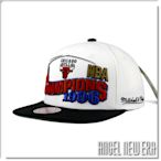 【ANGEL NEW ERA】Mitchell & Ness NBA 芝加哥 公牛 1996冠軍 紀念 雙色 棒球帽