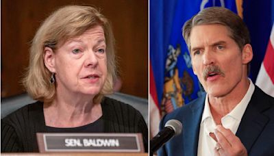 Wisconsin U.S. Sen. Tammy Baldwin had 7-1 fundraising advantage over GOP challenger Eric Hovde last month