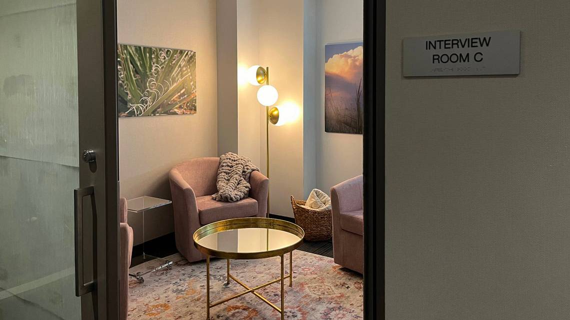 Kansas City police unveil new room for officers to interview survivors of sexual assault
