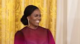Michelle Obama praised for wearing ‘iconic’ braids to her White House portrait unveiling