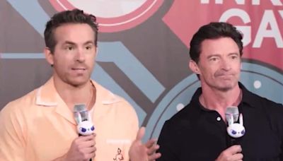 Deadpool & Wolverine stars Ryan Reynolds and Hugh Jackman make a splash at Inkigayo