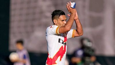 Radamel Falcao no quiso revelar su futuro tras su último partido en Rayo Vallecano
