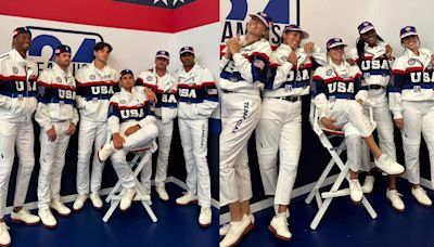 PHOTOS: Coco Gauff, Taylor Fritz & co. unveil Team USA's moto-inspired Olympic fits | Tennis.com