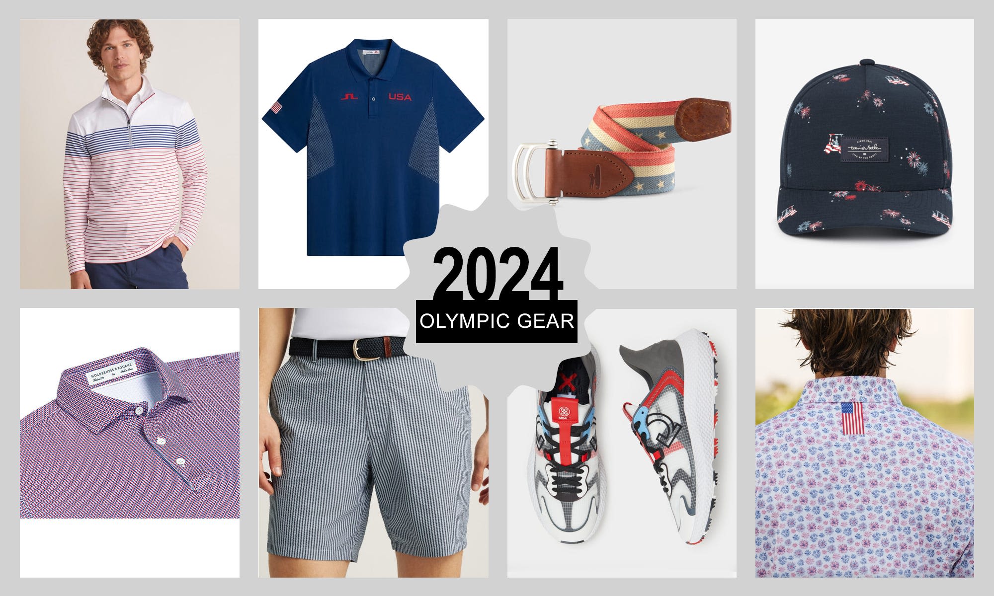 Best red, white and blue golf gear to celebrate Team USA and the 2024 Olympics