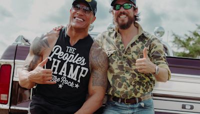 Dwayne Johnson talks Chris Janson video collab, says he once wanted to be a country star