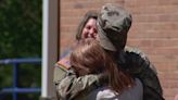 Surprise reunion: Military dad greets children at school after being away for months