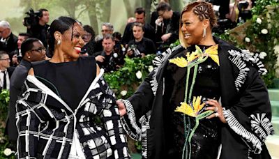 Queen Latifah and Partner Eboni Nichols Make Rare Red Carpet Appearance at 2024 Met Gala