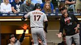 Mitch Haniger's candy-fueled offensive eruption sweet as can be for Giants