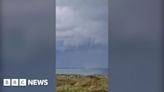 Gwynedd: Water spout spotted off the Welsh coast