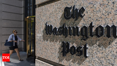 Editor opts out of Washington Post top job over UK phone tap link - Times of India