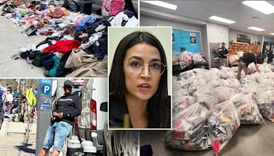 NYPD sweeps vendors overrunning AOC's district — but sellers swarm the streets again, selling goods