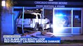 SUV slams into South Loop restaurant causing serious damage