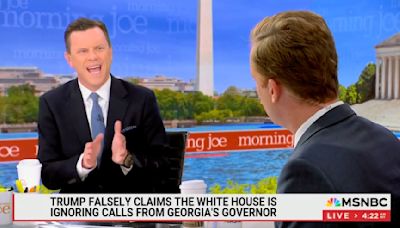 ‘Morning Joe’ Hosts Slam Trump’s ‘Particularly Disgusting Lie’ About Hurricane Helene