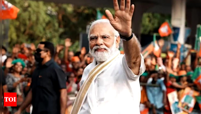 Early predictions favor return of PM Modi's government for third term | India News - Times of India