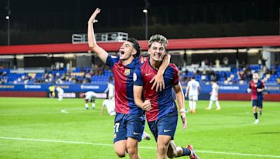 Los primos Toni y Guille adornan la primera victoria del Barça