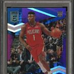 2019-20 donruss elite zion williamson 限量49張 尾號 RC