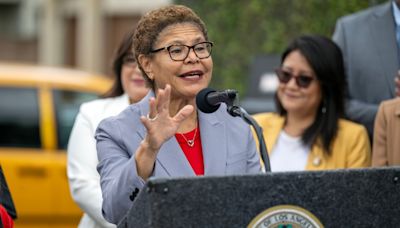 Mayor Karen Bass and union leaders slam November ‘taxpayer protection measure’