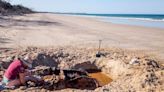 Couple’s Stroll On Beach Turns Into Sand Find