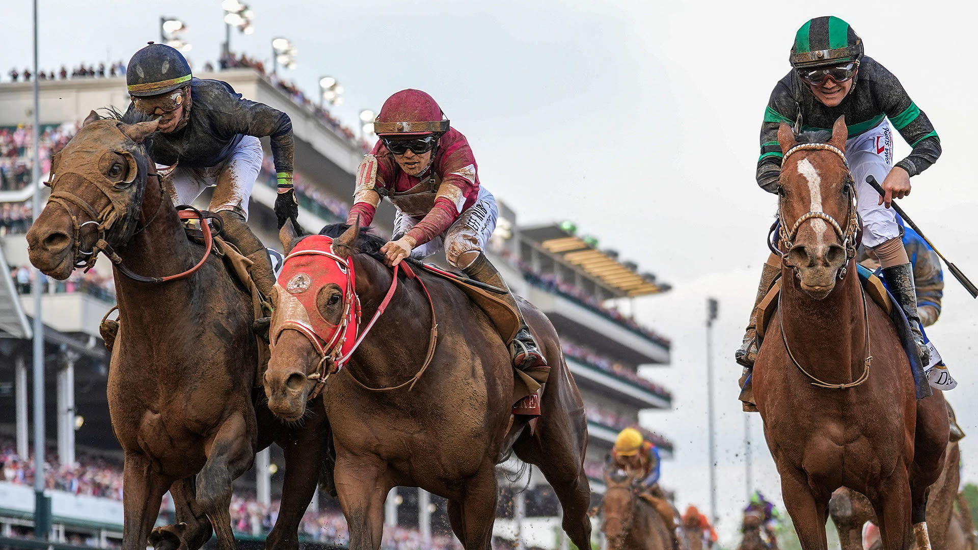 Huge Kentucky Derby controversy after fans spot jockey touching rival's horse