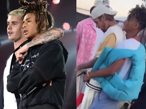 Justin Bieber y Jaden Smith son captados dándose un beso en Coachella