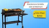 Blackstone griddles are on sale at Walmart today, pay less than $200