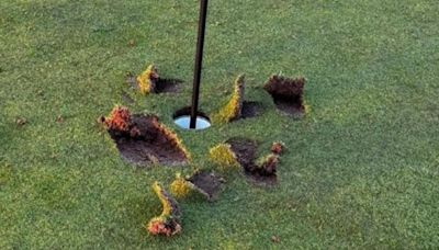 Vandals shockingly damage golf course just days before start of The Open