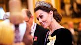 Kate Middleton's Greville chandelier earrings are the star of the show at Rajwa Alseif's royal wedding