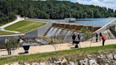 York Water Company celebrates rehabilitated dam by pouring water over it
