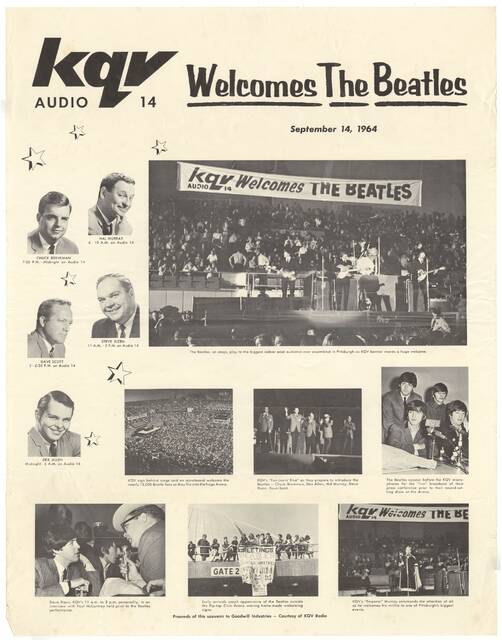 Remembering the only Beatles concert ever in Pittsburgh, 60 years later