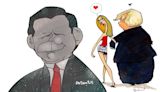 Fox News se ‘cansa’ de Trump y empieza a coquetearle a DeSantis | Caricatura