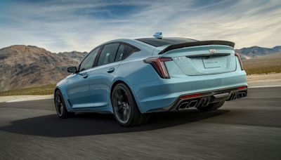 2025 Cadillac CT5-V Blackwing Precision Sport Sedan Focuses on Track