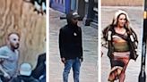 Police search for trio after reports of town centre disorder