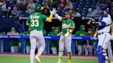 Langeliers hits game-winning HR in 9th as A's beat Blue Jays 5-4 to end 8-game skid