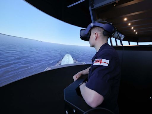 British Navy taps VR to train sailors in warship navigation