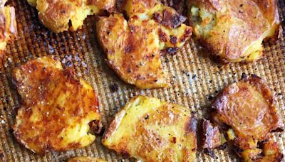 I Tried The Viral Crispy Smashed Lemon Potatoes (I Could Eat Them Every Day)