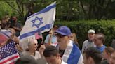 Counter-protestors march on Penn, call for end of pro-Palestine encampment