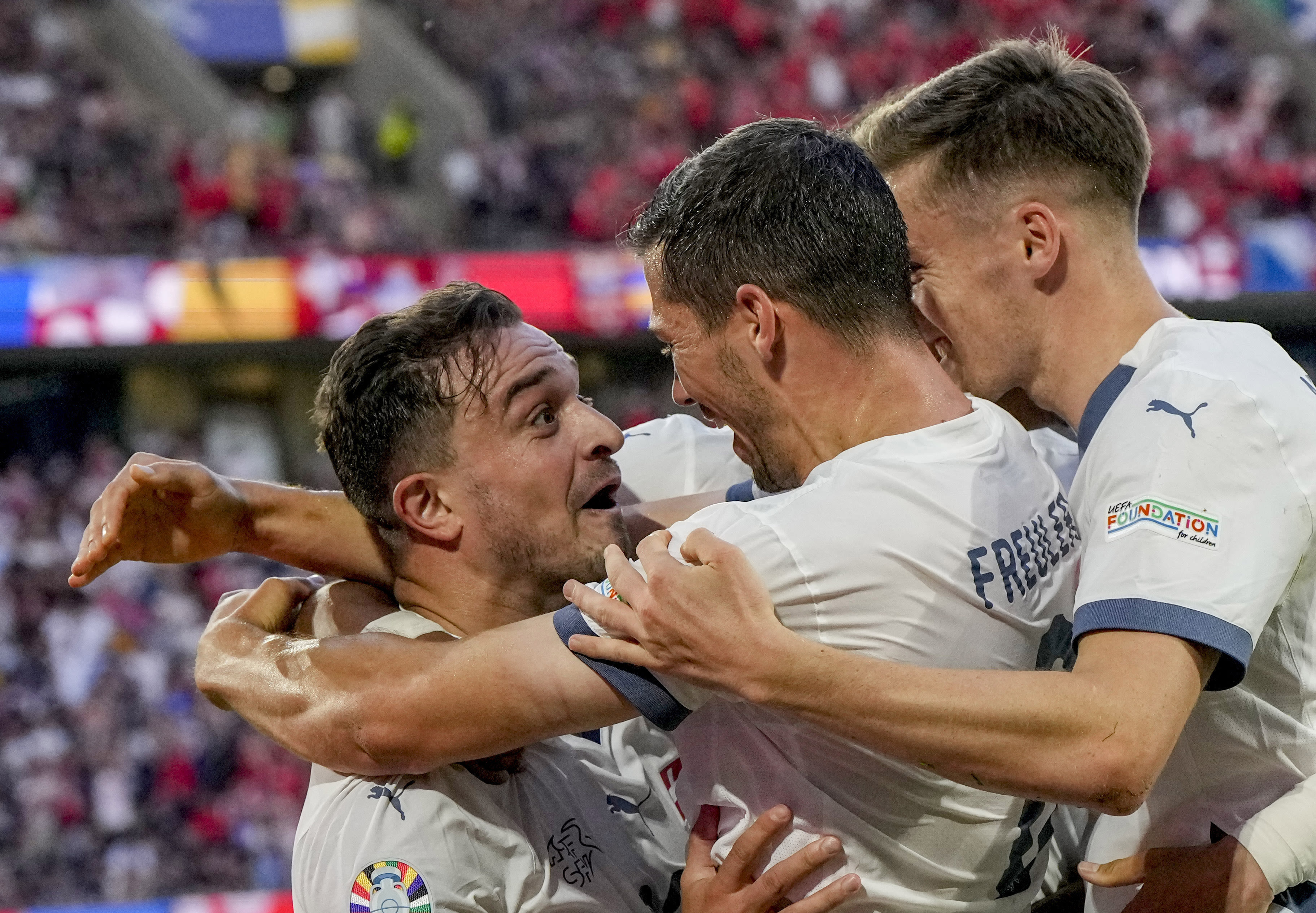 Shaqiri scores stunner in Switzerland's 1-1 draw with Scotland at Euro 2024