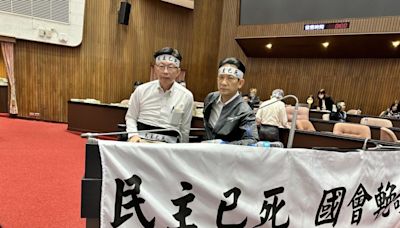 「民主已死」綠痛批藍白賣台 郭國文心疼：林俊憲整臉都傷痕