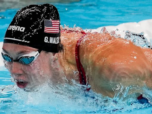 Former Connecticut resident Gretchen Walsh sets Olympic record in 100 butterfly at Paris Games