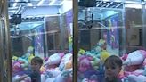 Police rescue three-year-old boy stuck inside Hello Kitty claw machine