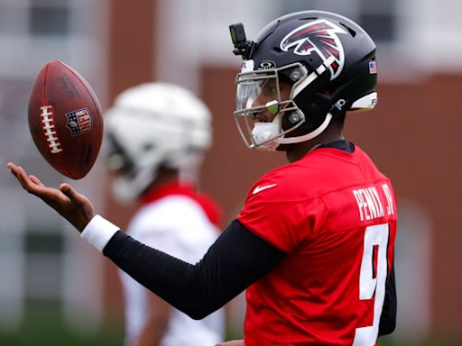 Look out Kirk Cousins, Falcons rookie QB Michael Penix Jr. is on fire at training camp