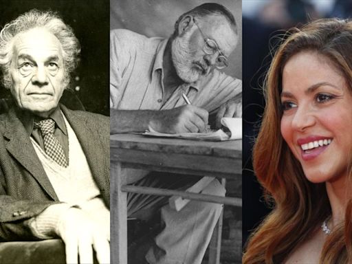 ¿Qué une a Shakira, Nicanor Parra y Hemingway? Los tesoros que se llevaron sus maletas perdidas - La Tercera