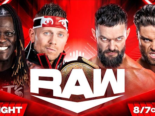 WWE amplía la cartelera del show de Monday Night Raw de esta noche