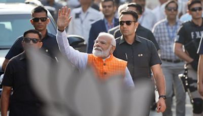 Twist in India’s election battle as Modi accuses rival of taking money from billionaires Adani and Ambani