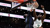 Brown, Porzingis shine as Celtics cruise past Mavericks in Game 1