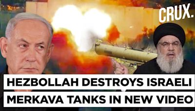 Hezbollah Video Shows Destruction Of Israeli Merkava Tanks, Flexes ATGMs And 'Qaher' Launchers - News18